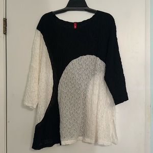 IC Collection crinkle top XL